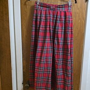 Vintage Bechamel Tartan Skirt